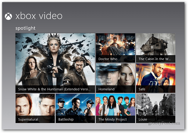 „Xbox Video Spotlight“