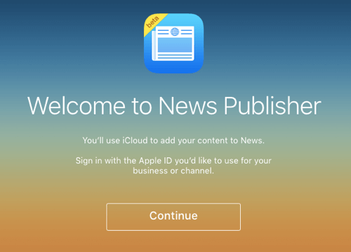 „Apple“ naujienų leidėjo prisijungimas
