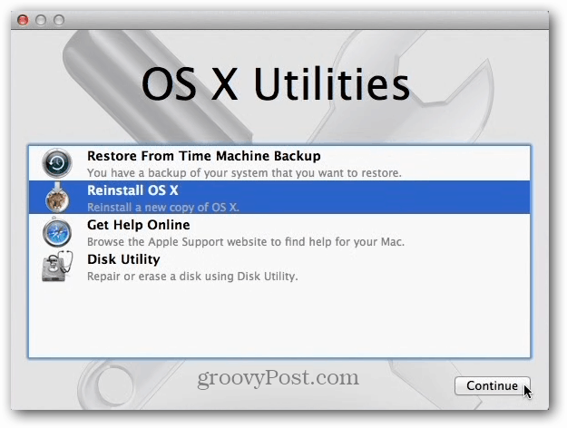 „OS X“ paslaugų programos