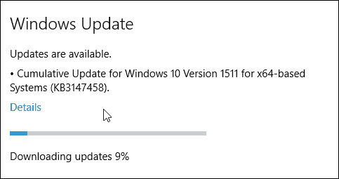 „Windows 10“ kaupiamasis atnaujinimas KB3147458