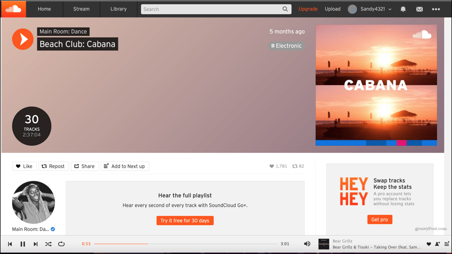 „SoundCloud“ klausymasis internetu