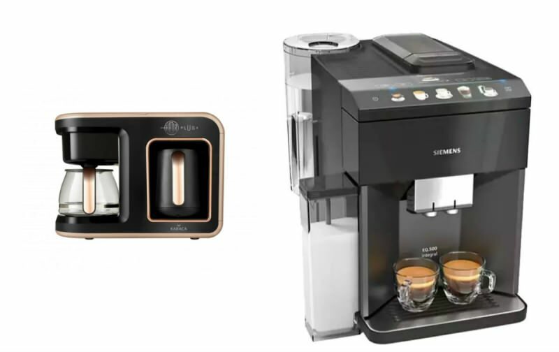 Kavos aparatų modeliai su keliomis funkcijomis
