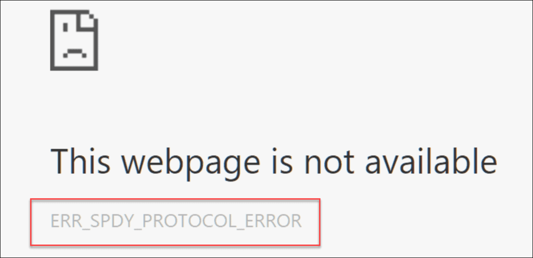 Pataisykite ERR_SPDY_PROTOCOL_ERROR naršyklėje „Chrome“.