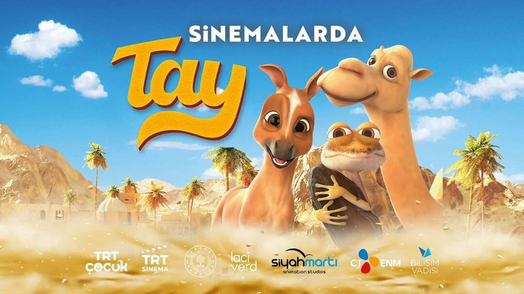 TRT bendros gamybos filmas „TAY“ bus pirmasis Turkijos animacinis filmas, kuris bus išleistas Artimuosiuose Rytuose