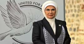 Emine Erdoğan pasidalino ja! Bendras „One Heart for Palestine Summit“ kvietimas