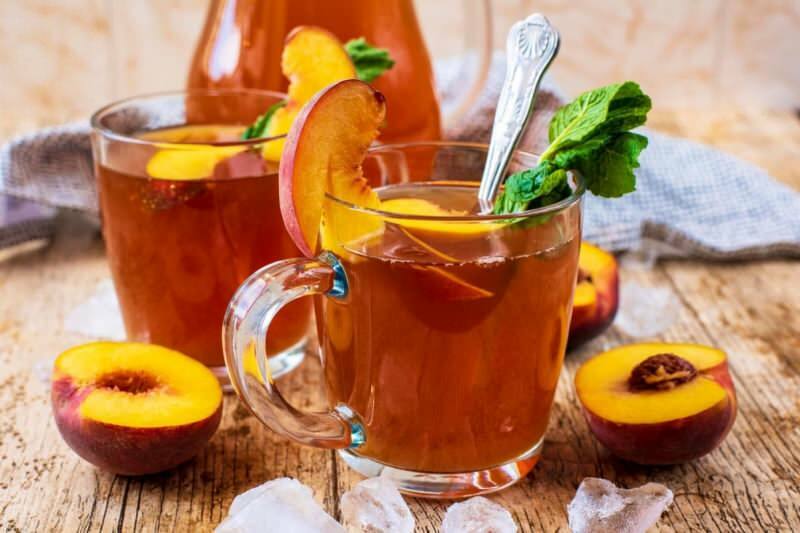 Kuo naudingi persikai? Persikų arbata žarnynui sutvarkyti! Jei geriate persikų sultis ..