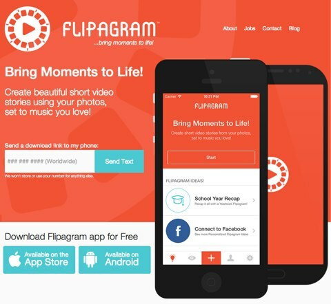 „flipagram“ programa