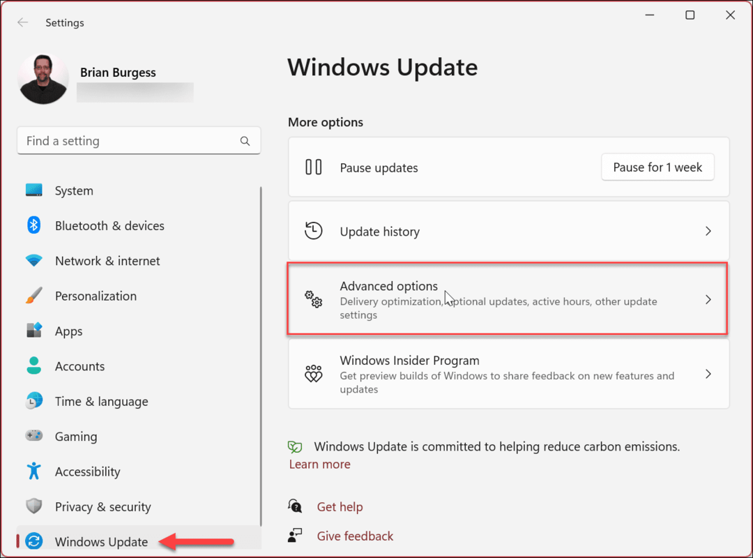 Kaip apriboti „Windows 11“ naujinimų pralaidumą