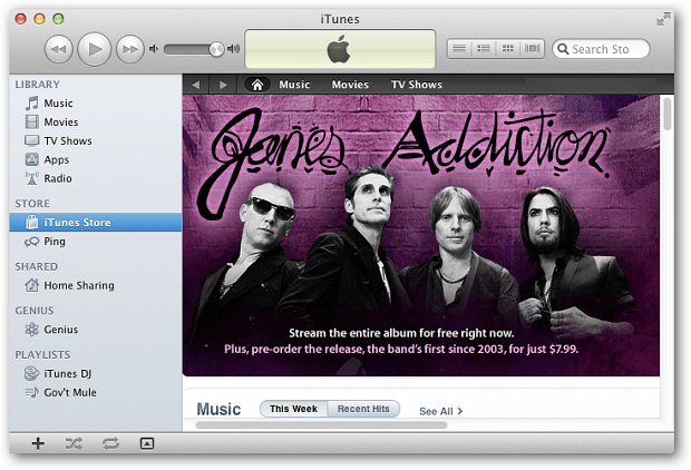 „iTunes 10.5 Mac“