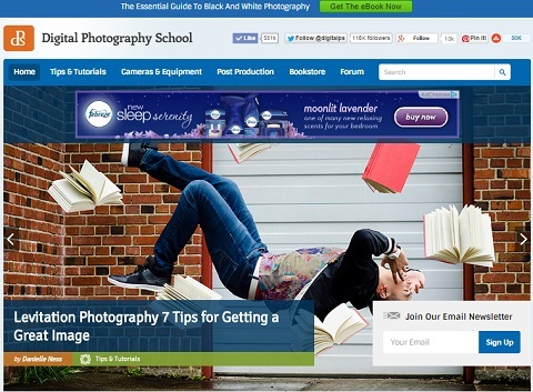 „Digital-Photography-School.com“ labai pasikeitė nuo tada, kai buvo paleista 2006 m.