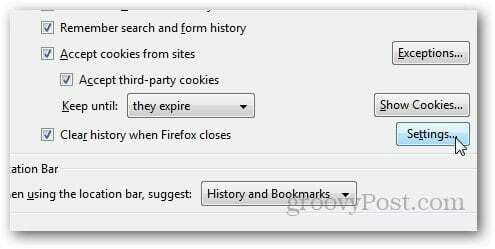 „Firefox HIstory“ ištrinti 5