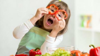 Kokia turėtų būti tinkama vaikų mityba? Štai sausio mėnesio vaisiai ir daržovės...