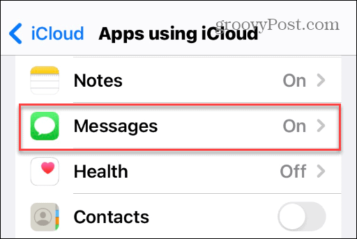 Perkelkite SMS iš Android į iPhone