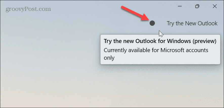 Pakeiskite naują „Outlook“ programos temą