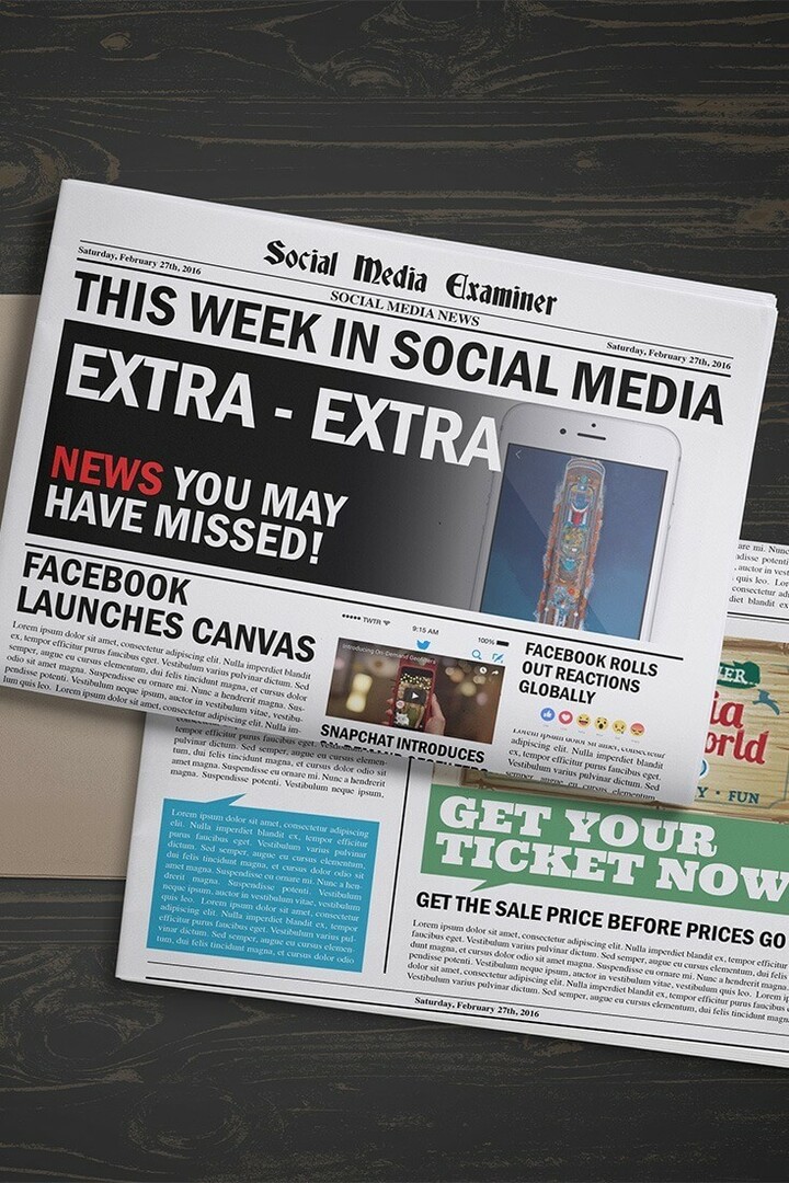 socialinės žiniasklaidos eksperto savaitės naujienos 2016 m. vasario 27 d