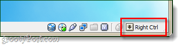 „virtualbox“ pelės ir klaviatūros fiksavimo pagrindinio kompiuterio mygtukas