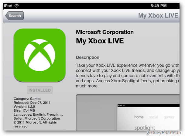 Mano „Xbox Live“