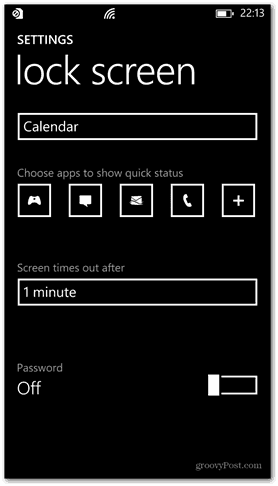 „Windows Phone 8“ tinkina užrakinimo ekrano slaptažodį