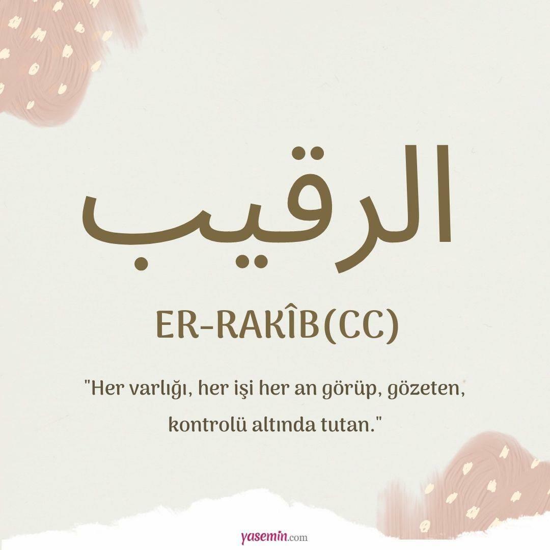 Ką reiškia Er-Raqib (cc)?