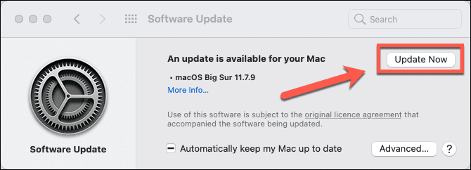 „Mac“ atnaujinimas dabar