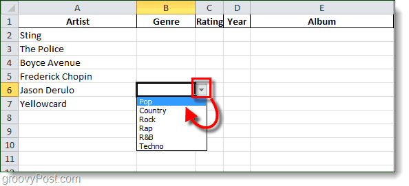 duomenų patvirtinimas „Excel“ 2010 m