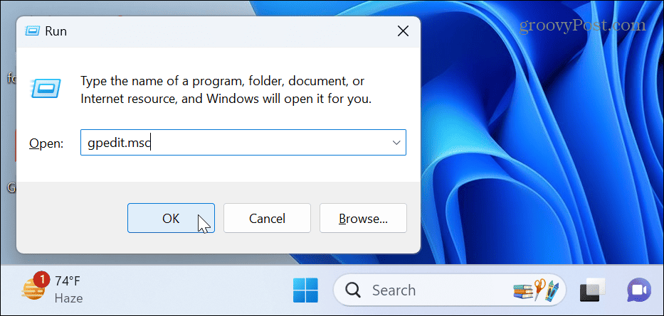 Išjunkite užduočių tvarkyklę sistemoje „Windows 11“.
