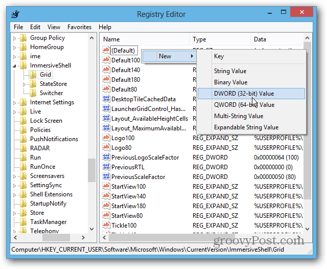 „Windows 8“ registro rengyklė