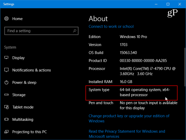 „Windows 10“ versija