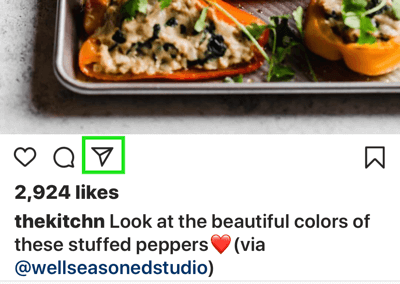 Sukurkite stiprių, įtraukiančių „Instagram“ istorijų, galimybę siųsti „Instagram“ įrašą