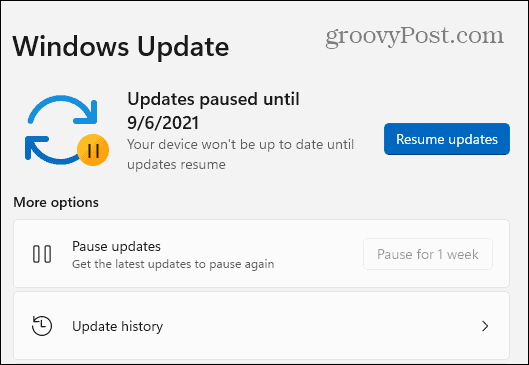 „Windows 11“ atnaujinimai pristabdyti