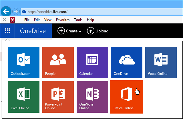 „Microsoft“ prideda programų paleidimo priemonę savo internetinėms paslaugoms