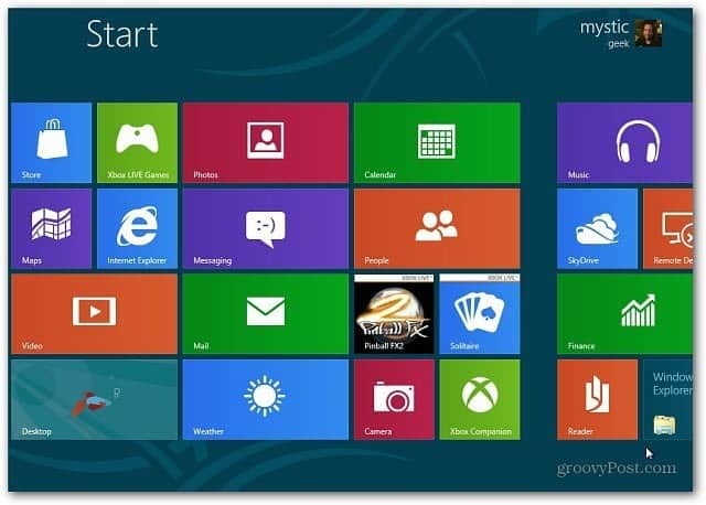 „Windows 8“ sąranka