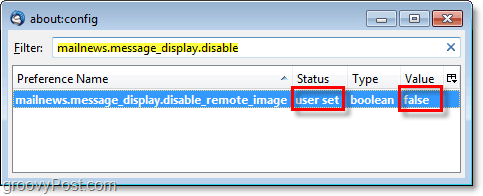 pakeiskite mailnews.message_display.disable_remote_image į false, kad išjungtumėte nuotolinio turinio iššokančiuosius langus „3 thunderbird“