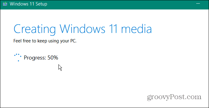 „Windows 11 Media“ kūrimas
