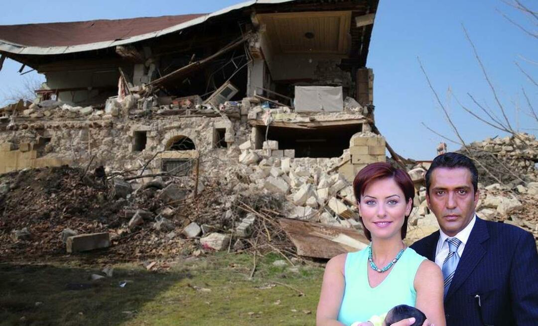 Serialas „Zerda“ buvo nufilmuotas! Hurşit Ağa dvaras buvo sunaikintas per žemės drebėjimą