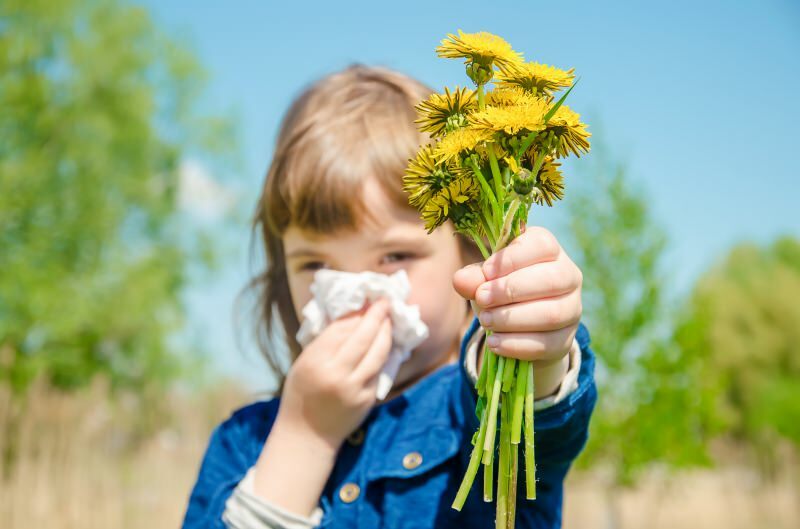 Pavasariniai kūdikių ir vaikų alergijos simptomai!