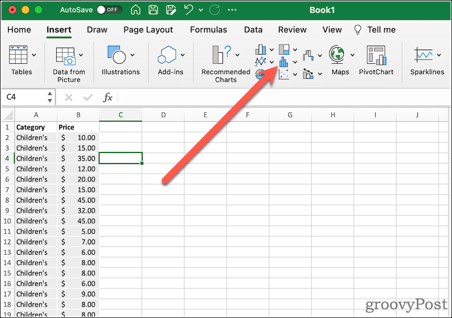 Kaip sukurti langelį „Excel“.
