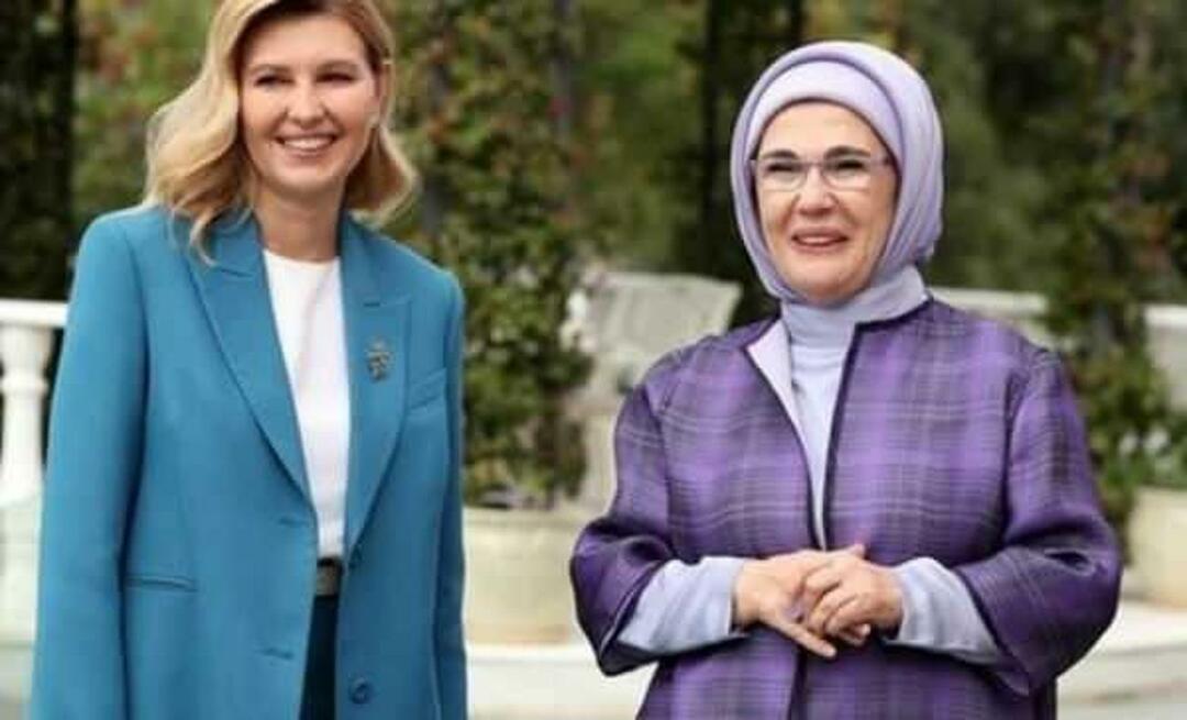 Olena Zelenska yra dėkinga pirmajai poniai Erdoğan už tai, ką ji padarė dėl Ukrainos našlaičių!