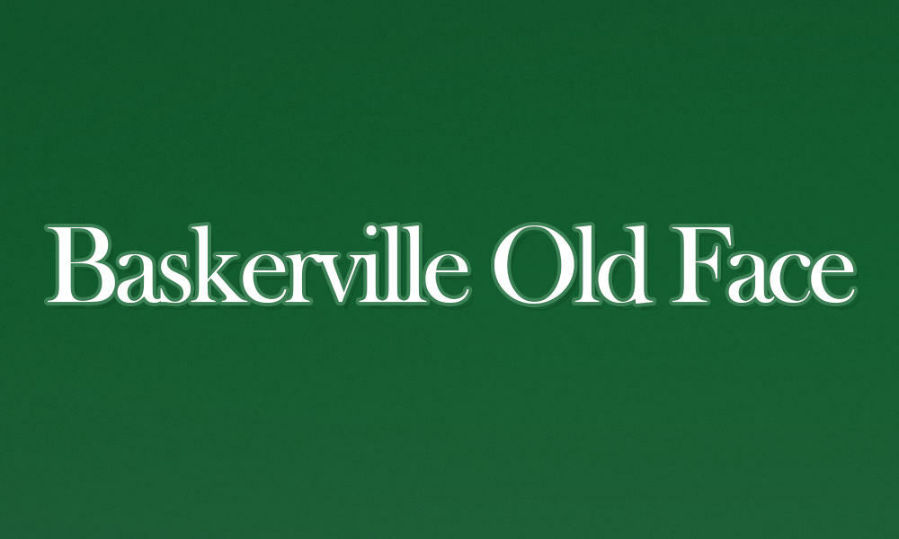 2 - „Baskerville Old Face“