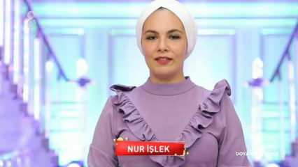 Doya Doya Moda Kas yra Nur İşlek, kiek metų ji yra vedusi?