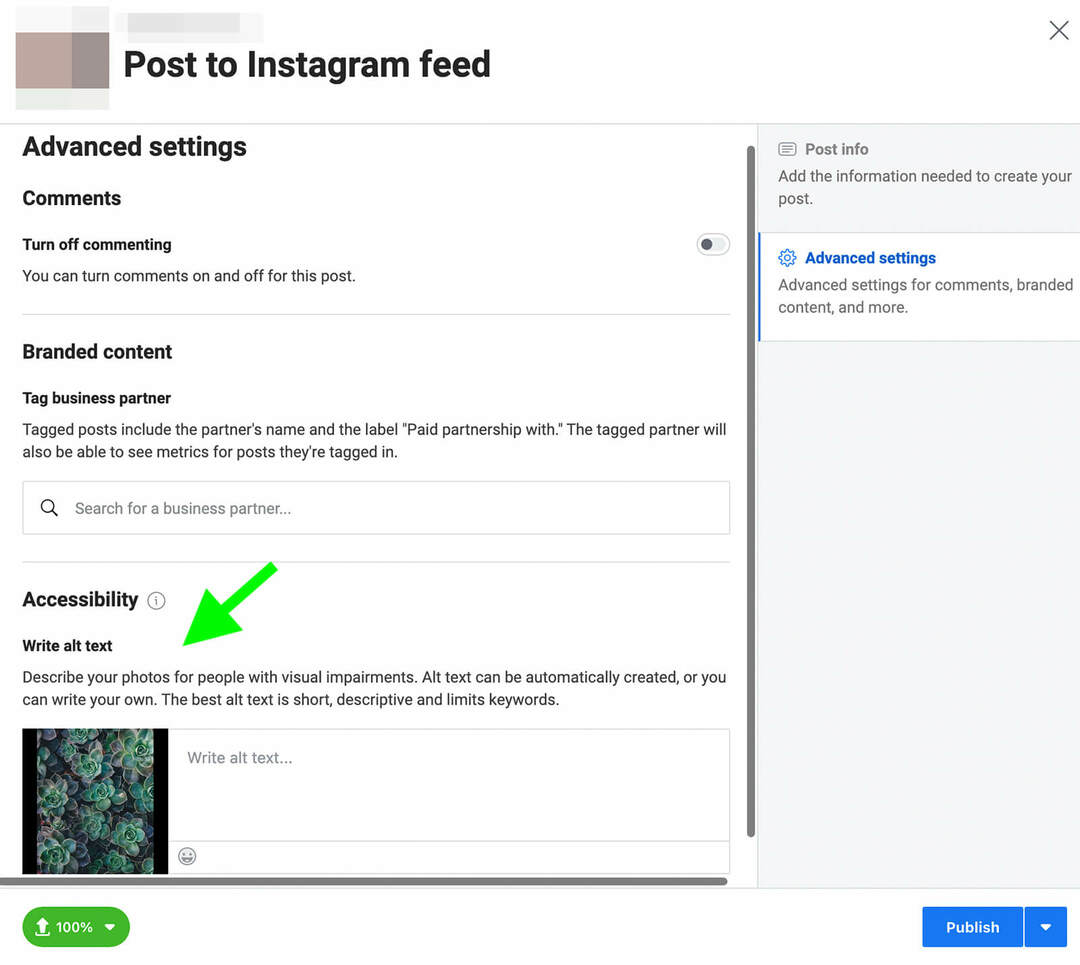 kaip-optimizuoti-socialinės medijos-vaizdų-paiešką-instagram-paskelbti į kanalą-pavyzdys-19