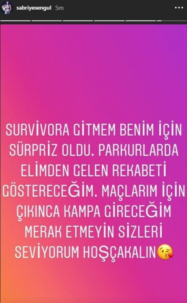 Sabriye Şengül vėl pasirodė „Survivor“!