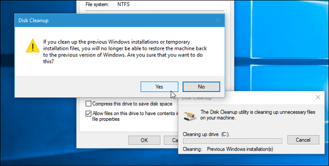 „Windows 10“ naujinimas lapkričio 10 d.: atgaukite 20 GB vietos diske