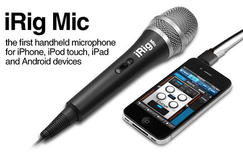 iric mikrofonas veikia su išmaniuoju telefonu