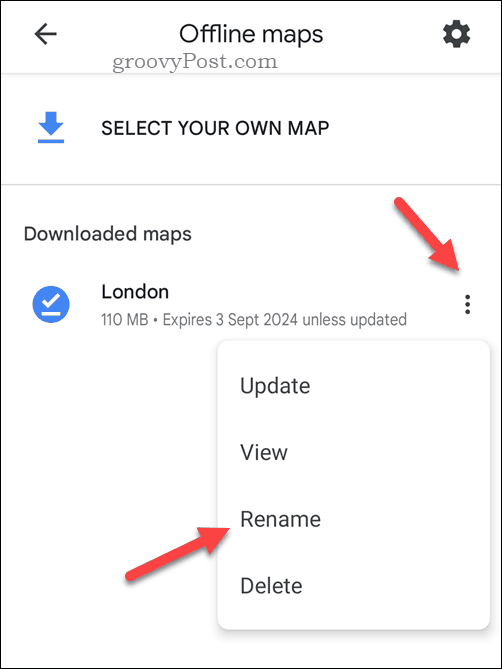 Pervardykite neprisijungus pasiekiamą „Google“ žemėlapių žemėlapį
