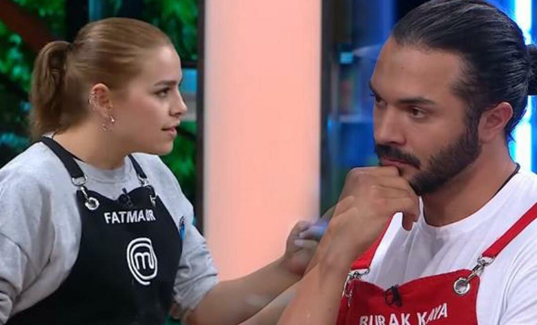 Fatma Nur ir Burak Kaya susitiko vienas su kitu „MasterChef Turkijoje“: tu toks nepagarbus!