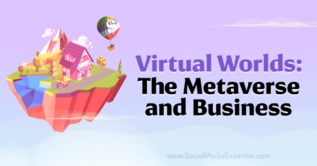 Virtualūs pasauliai: metaversija ir verslas: socialinės žiniasklaidos ekspertas