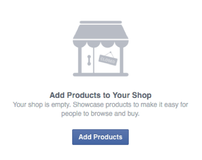 pridėti produktų į „Facebook“ parduotuvę