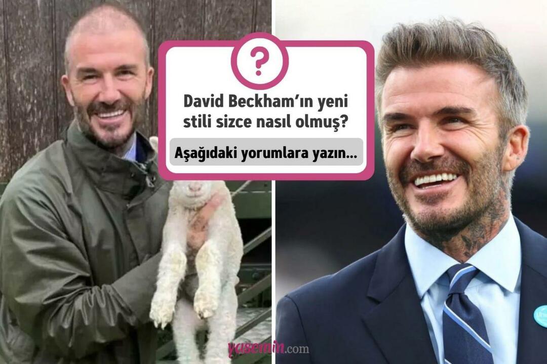 Ką manote apie Davido Beckhamo transformaciją?