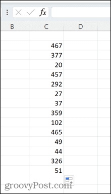 Excel atsitiktiniai skaičiai